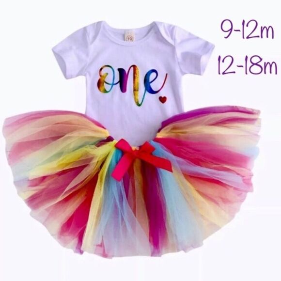 5⭐️rated 1st Birthday Princess Tutu Dress Outfit - Picture 3 of 9